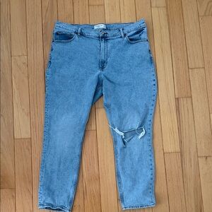 Abercrombie & Fitch Light Blue High Rise Jeans